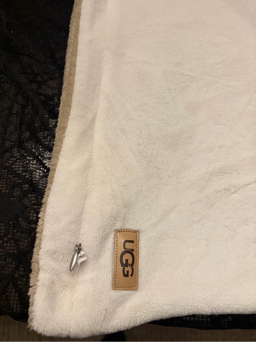 UGG soft pair of pillowcases